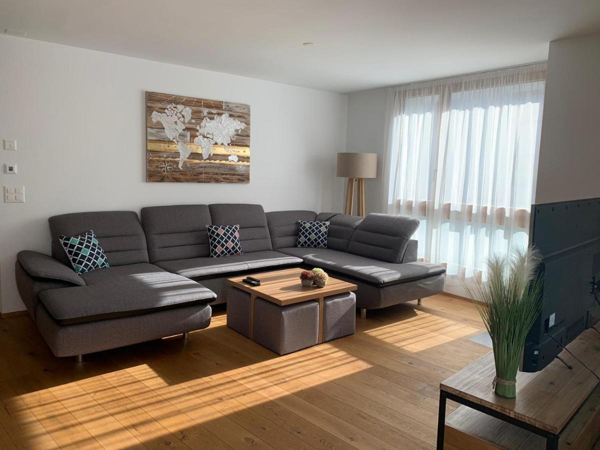 Montanas - Luxuswohnung Mit Kamin - Nahe Caumasee & Talstation ฟลิมส์ ภายนอก รูปภาพ